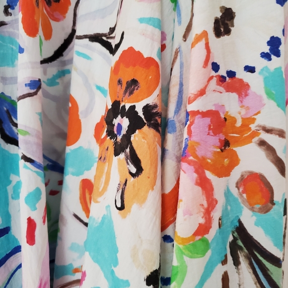H&M Watercolor Floral Maxi Skirt - Picture 6 of 11